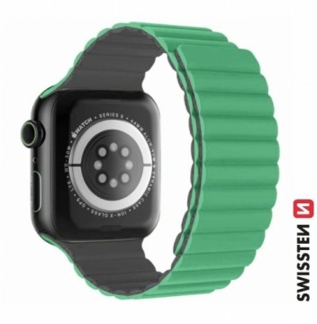 Swissten Силиконовый Магнитный Pемешок для Apple Watch 38 / 40 mm