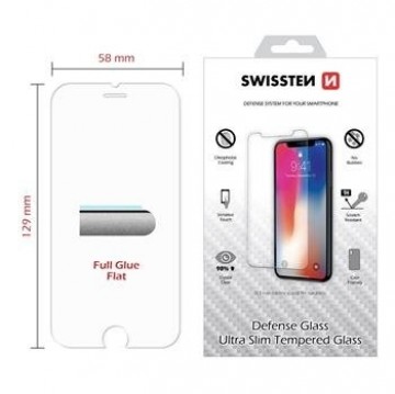 Swissten Ultra Slim Tempered Glass Premium 9H Aizsargstikls Apple iPhone SE 2020 / SE 2022