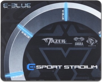 E-Blue Arena (260x210) Gaming Spēļu Peļu Paliktnis Melns / Zils