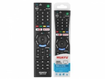 HQ LXH1370 TV pults SONY / LCD / LED / 3D / Netflix RM-L1370 / Melna