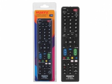 HQ LXP915E Universal TV Remote control Sharp LCD / LED / SH-915E / Black