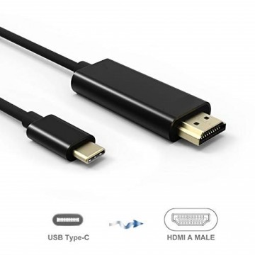 RoGer Kabelis USB-C uz HDMI 4K@30Hz / 1.8m