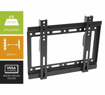 Omega OUTV200F TV Wall Mount / 40kg MAX / VESA 200x200 / 23-42"