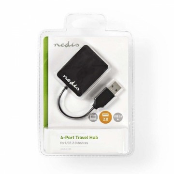 Nedis UHUBU2410BK USB Hubs - Sadalītājs