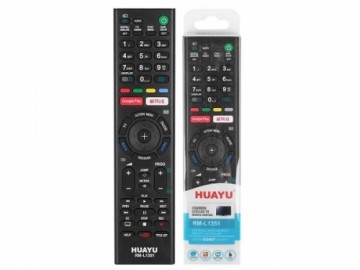 HQ LXH1351 TV pults SONY / LCD / LED RM-L1351 / Melna