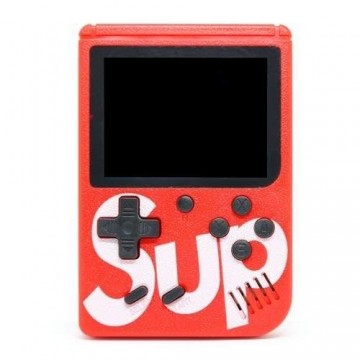 RoGer Retro mini Game console with 400 games, 3 inch color screen, TV output / Red + Remote