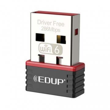 EDUP EP-AX300 Nano USB-adapteris WiFi 6 286Mbps / 802.11ax / ALC8800