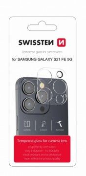 Swissten Tempered Glass For Camera Lens For Samsung Galaxy S21 FE 5G