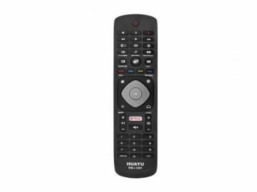 HQ LXP1285 TV remote control PHILIPS LCD NETFLIX 3D RM-L1285 Black