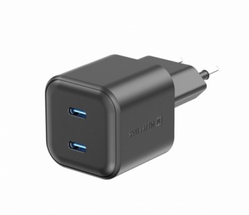 Swissten GaN PD 2x USB-C 3арядное устройство 20W