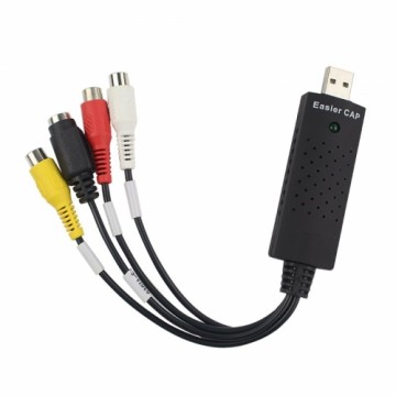 RoGer USB Карта захвата для сигнала AV / RCA / S-Video / NTSC, PAL