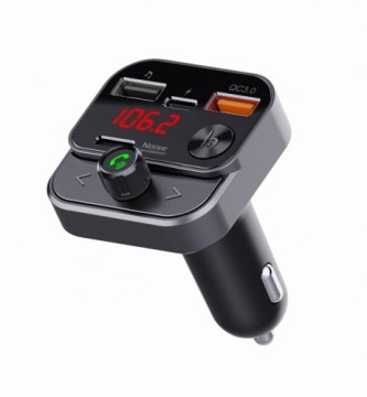 Swissten FM Transmitter 2xUSB-A / USB-C / 30W