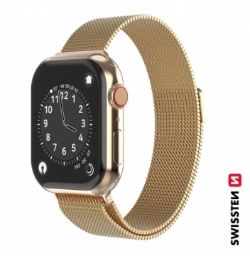 Swissten Металлический ремешок для Apple Watch 1/2/3/4/5/6/SE / 42 mm / 44 mm