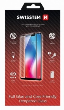 Swissten Full Face Tempered Glass Защитное стекло для экрана Samsung Galaxy A50 черный