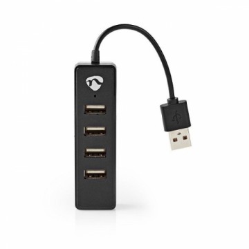 Nedis UHUBU2420BK USB Хаб - Разделитель