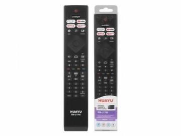 HQ LXP1760 TV remote control Philips RM-L1760 Black