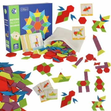 RoGer Montessori Wooden Puzzle 155 pcs.