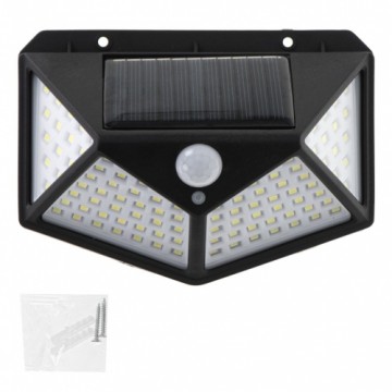 RoGer Solar Lamp with halogen 100 LED motion sensor