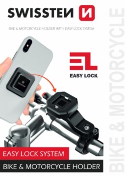 Swissten EASY LOCK BIKE Держатель Телефона Для Велосипеда