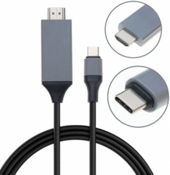 Hama Kабель HDMI-Type-C / 1.5m