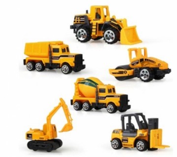 ROGer Construction Machinery Set 6pcs