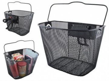 RoGer Metal Basket for Bicycle / 5kg / 33x25x23 cm