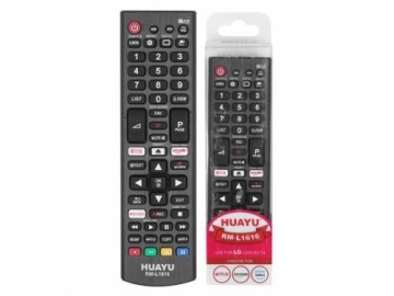 HQ LXH1616 LG TV remote control LCD / SMART / 3D RM-L1616Black