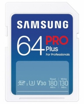 Samsung PRO Plus SDXC 64GB UHS-I U3 Memory card