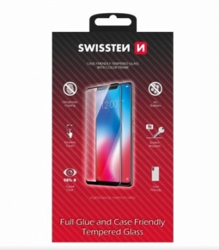 Swissten Full Face Tempered Glass Aizsargstikls Pilnam Ekrānam Samsung Galaxy A35 5G