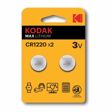 Kodak Lithium CR1220 / 3V Batteries (2pcs)