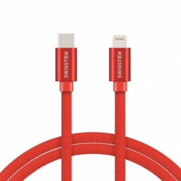 Swissten Textile USB-C To Lightning Data and Charging Cable Fast Charge / 3A / 1.2m