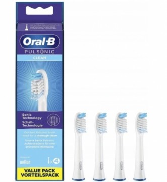 Oral-B Pulsonic Clean Zobu Birstes Uzgaļi 4 gab