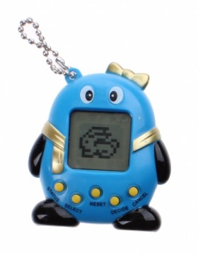 RoGer Virtual Digital pet with keychain Blue