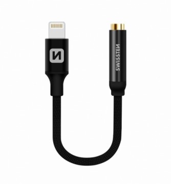 Swissten Lightning uz 3.5mm Audio Adapteris iPhone un iPad 15 cm