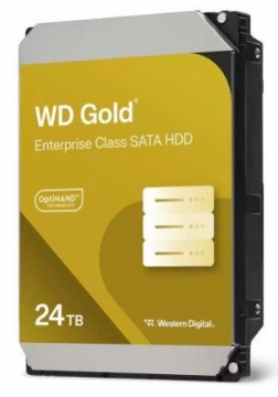 Western Digital HDD SATA 24TB 7200RPM 6GB/S/512MB GOLD WD241KRYZ WDC