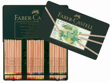 Pasteļzīmulis Faber-Castell PITT PASTEL 60 krāsas