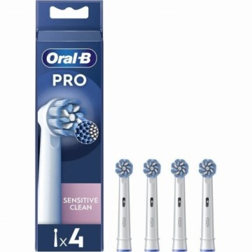 Rezerves Sukas Elektriskajai Zobu Sukai Oral-B Sensitive Clean Pro Balts