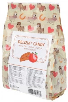 KERBL Delizia Candy Apple with Cinnamon - horse treats - 600 g