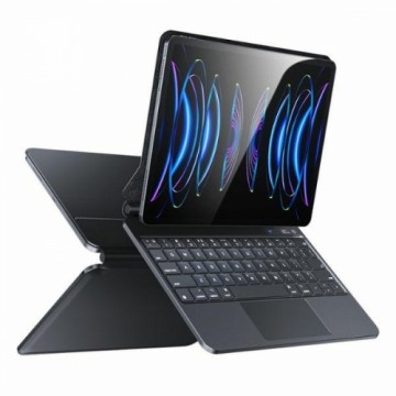 USAMS Etui ochronne z klawiaturą iPad Pro 12,9" czarny|black Miaoke Series IPP12MG01 (US-BH876)