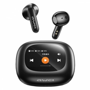 AWEI słuchawki Bluetooth 5.4 TP97 TWS + stacja dokująca czarny|black