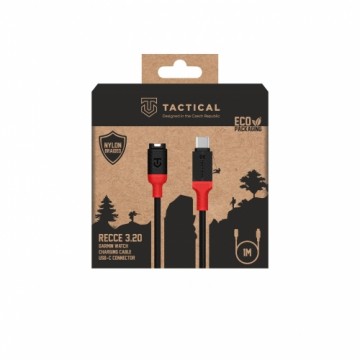 Tactical Recce 3:20 cable for Garmin USB-C Black|Red