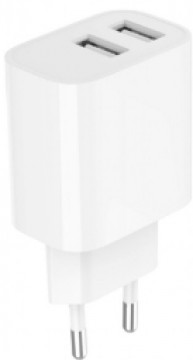 Lādētājs Gembird Universal 2 x USB Charger White