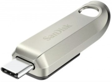 Zibatmiņa SanDisk Ultra Luxe 64GB USB-C Silver