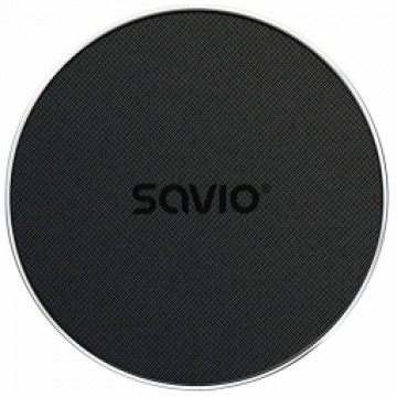 Lādētājs Savio Induction Charger 15W Black