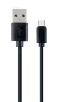 Gembird USB Male - USB Type C Male 1m Black