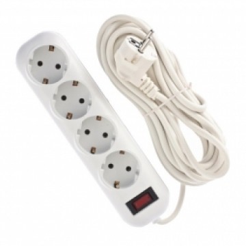 Bellight Extension cord with 4 sockets 5m