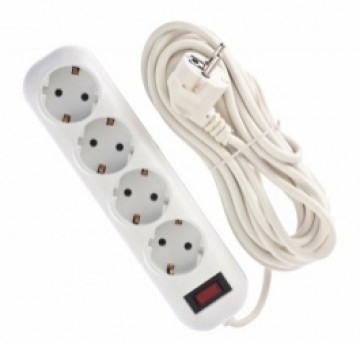 Bellight Extension cord with 4 sockets 1.5m