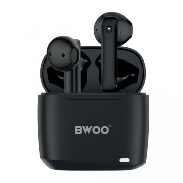 BWOO wireless TWS earphones BW94-BK black