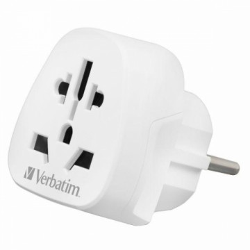 Verbatim Adapter podróżny EU|UK|US WTEU-02 biały|white 49549