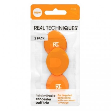 Спонж для макияжа Real Techniques Mini Miracle Concealer Puff Trio